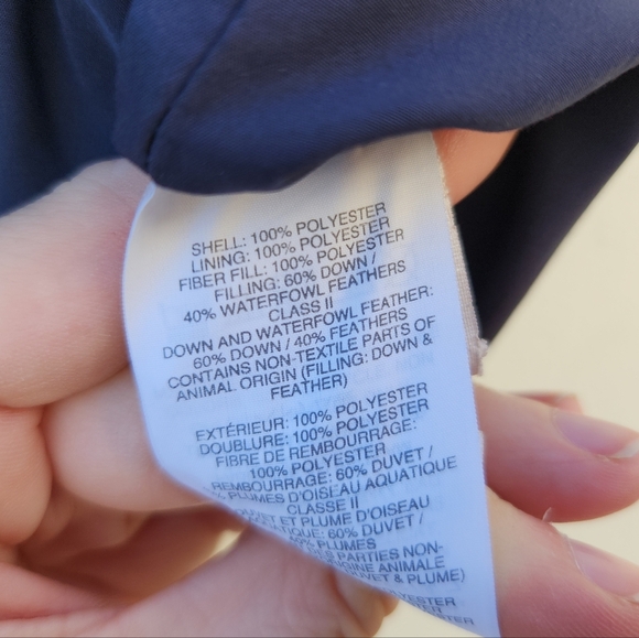 J.Crew Petite Mountain Down Navy Puffer Vest - Picture 5 of 11